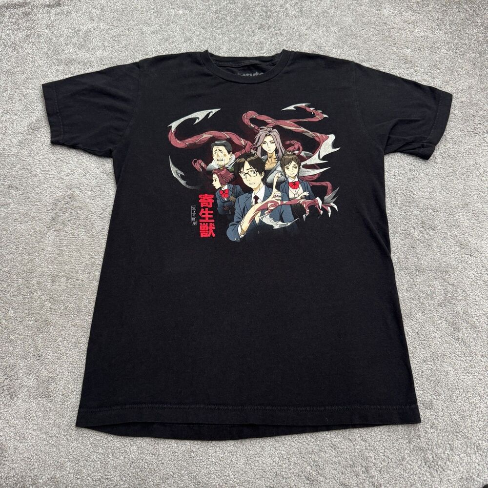 Parasyte The Maxim Sentai Filmworks Anime Graphic T-Shirt Mens Medium Black Tee
